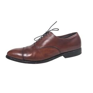 Allen Edmonds Park‎ Avenue Cap Toe Oxford Dress Shoes Men 12B Brown Leather USA